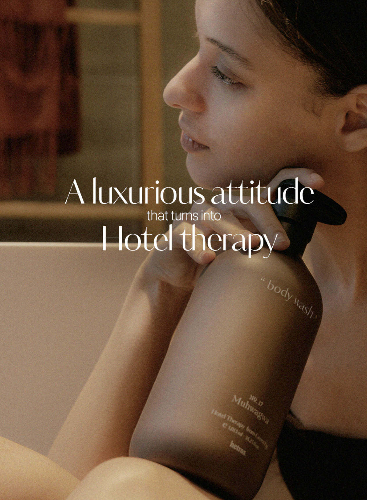 【直播】Hetras LL0922187 Hotel Therapy Body Wash 酒店級香薰沐浴露 1013ml