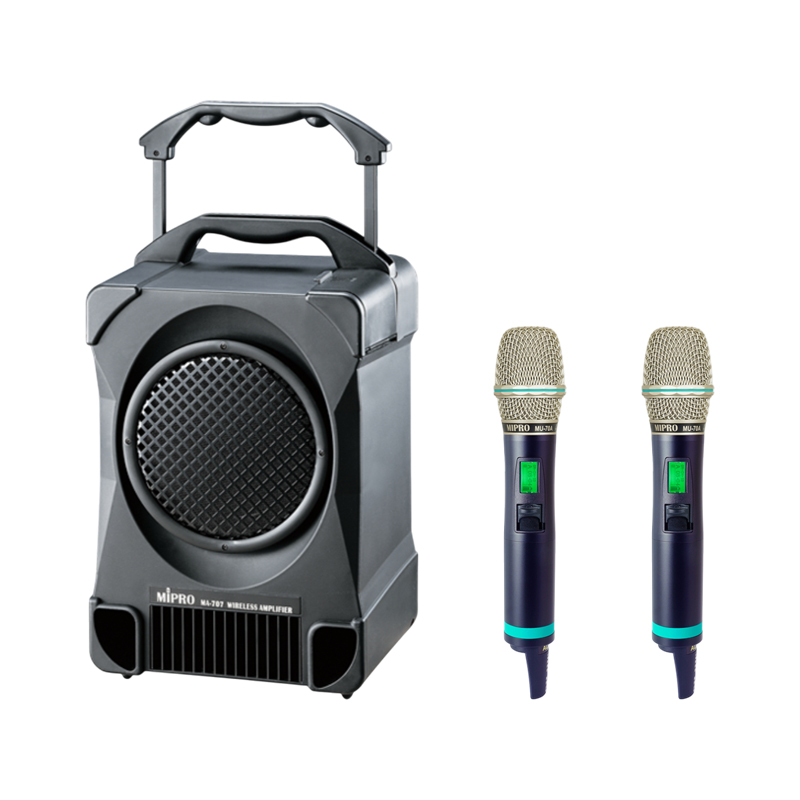 MIPRO MA-707/ACT-240H x2｜雙手持行動無線擴音組