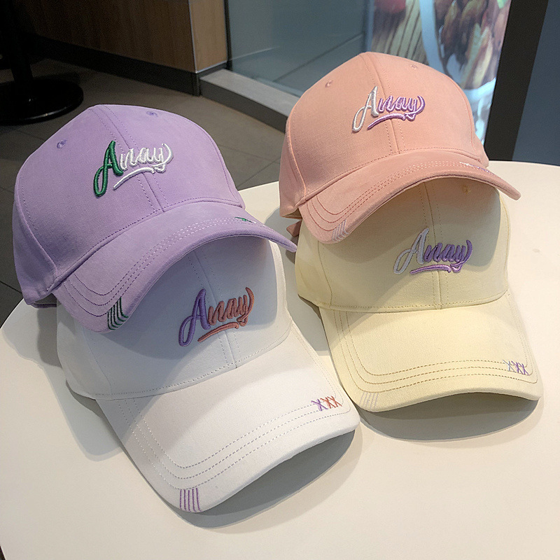 Embroidered Letter "AWAY" Hat