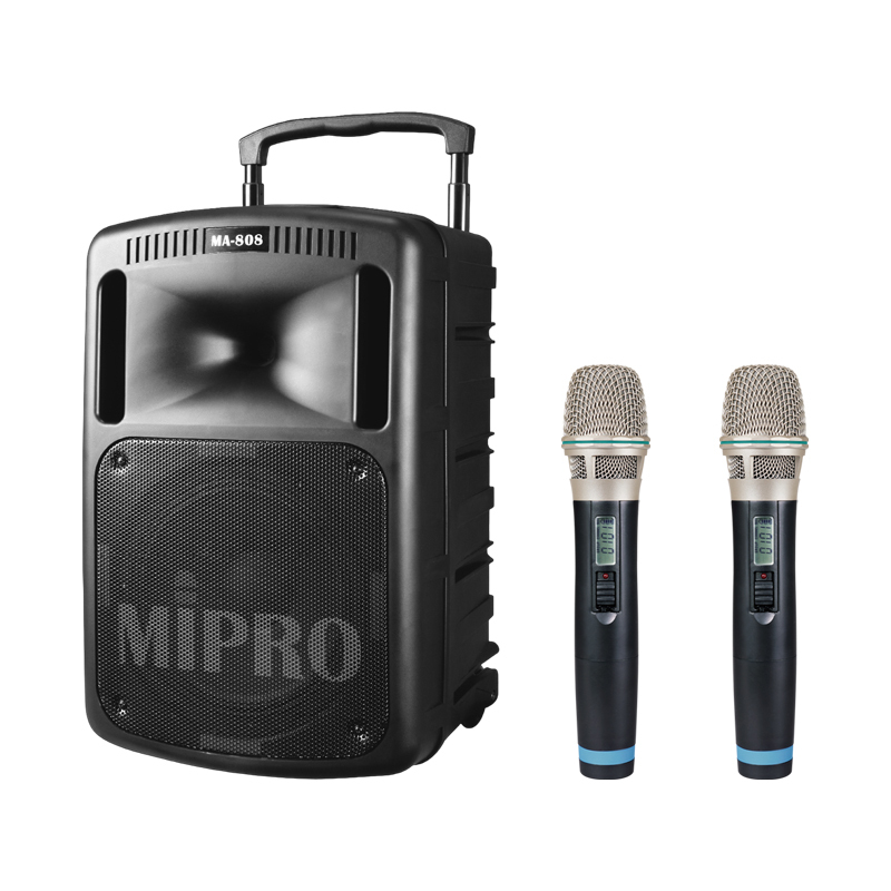MIPRO MA-808/ACT-32Hr*2｜雙手持行動無線擴音組