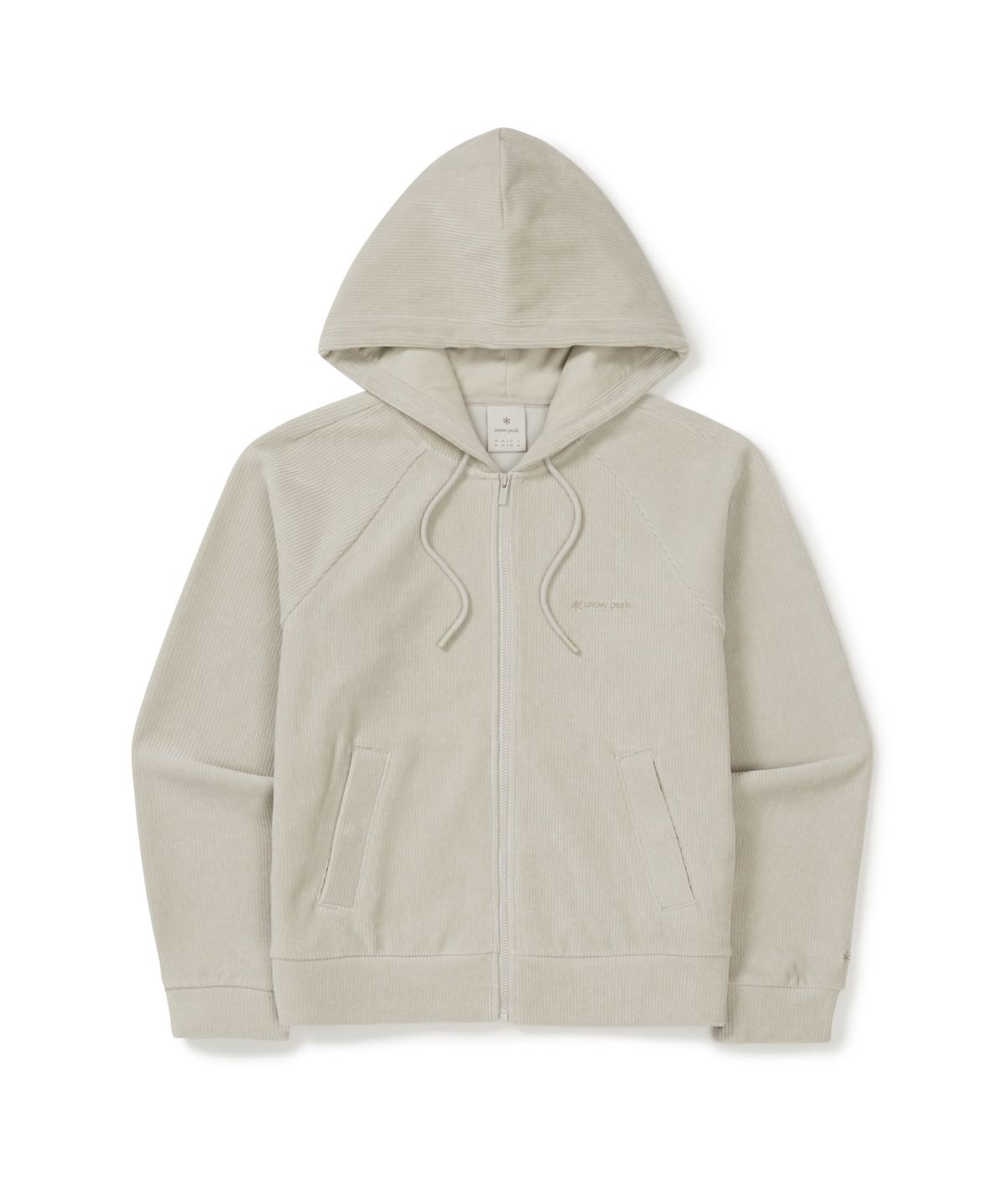 【代購】Snow Peak 雪諾必克 女 Corduroy Semi Crop 連帽 外套 長袖 S25WWFFJ73