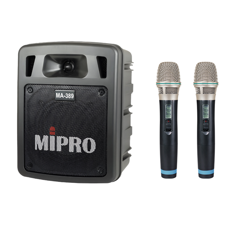MIPRO MA-389ACT-32H*2｜雙手持行動無線擴音組