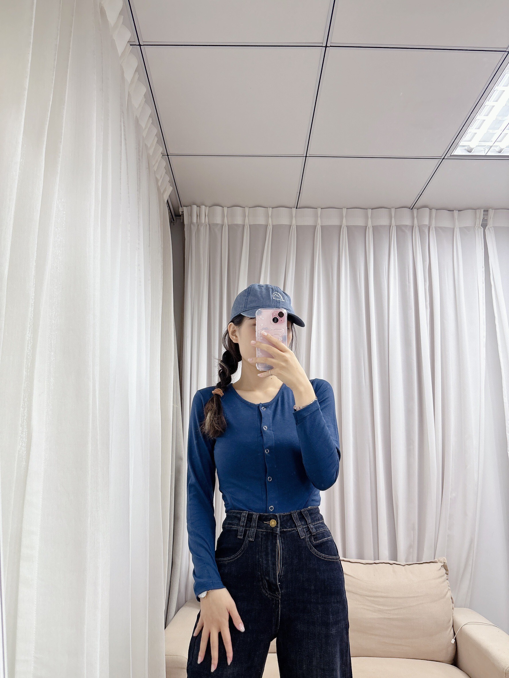 小背心+挖腰排釦小外套