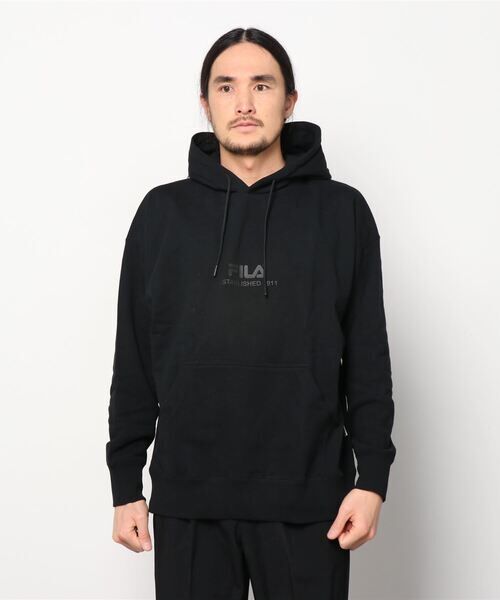 【預購】J0923901  FILA  男士純棉衛衣 FS0145（黑色）