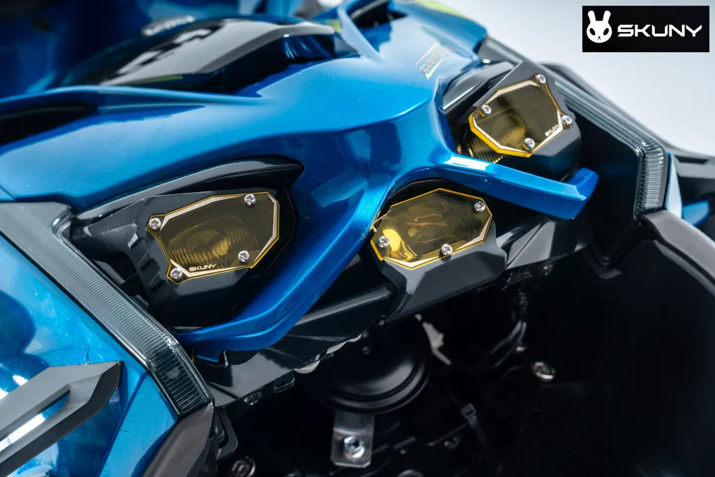 七代戰改裝新品 SKUNY 大燈護蓋