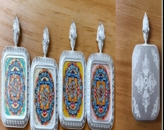 KKDU250702602 坛城唐卡 <画心随机   2x2銅