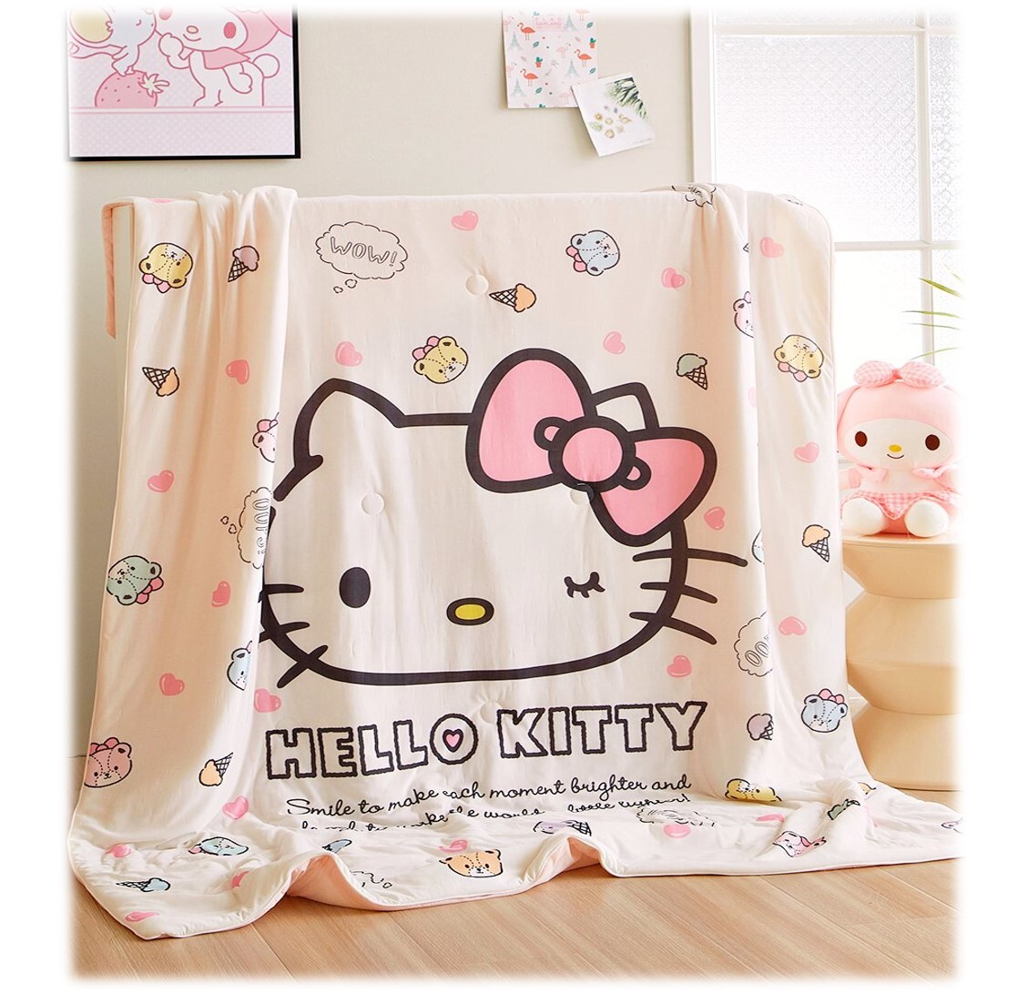 Hello Kitty  Sanrio  - 輕柔凉感冷氣被  冰涼被