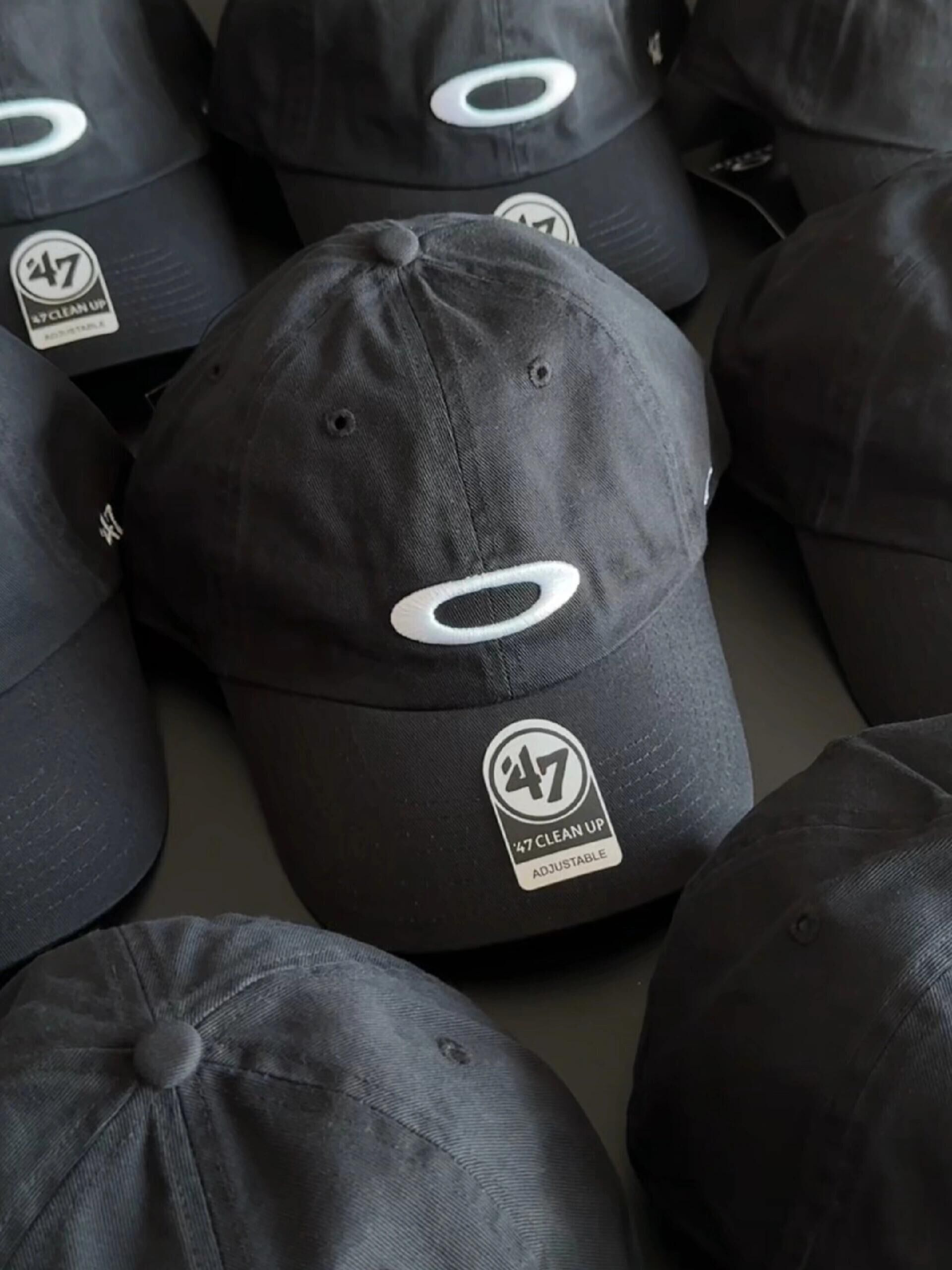 代購-Oakley歐克利x47brand聯名  Logo刺繡 鴨舌帽 老帽 四色