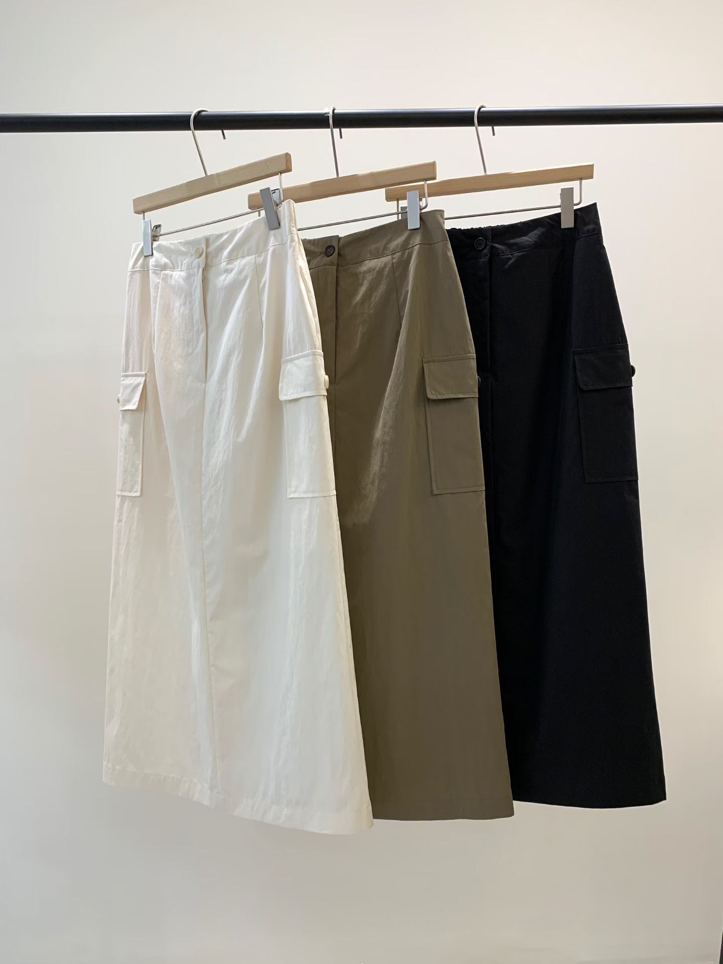 KN5030 秋冬工裝長裙