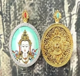 KKDU250711306 金刚萨埵唐卡  銅2.5