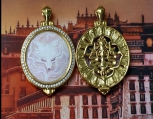 KKDU2502223304 狐仙唐卡  銅3.5