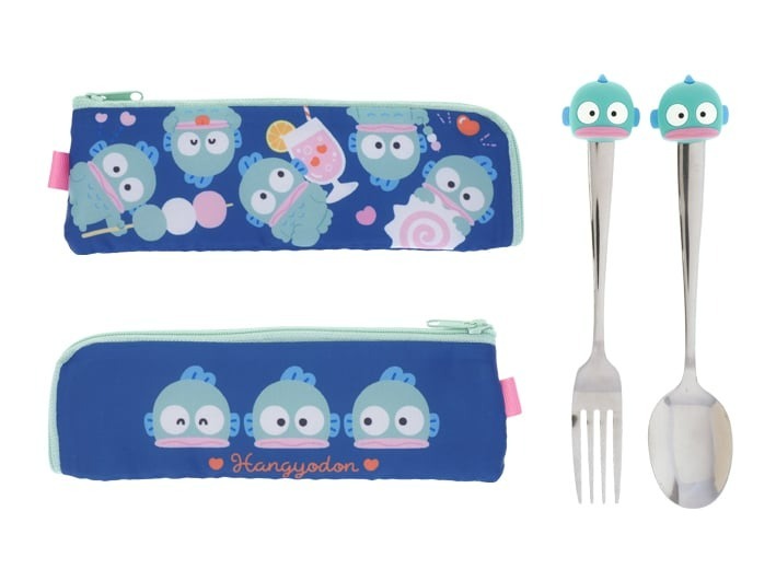 Sanrio 餐具連收納袋 (叉/ 匙)