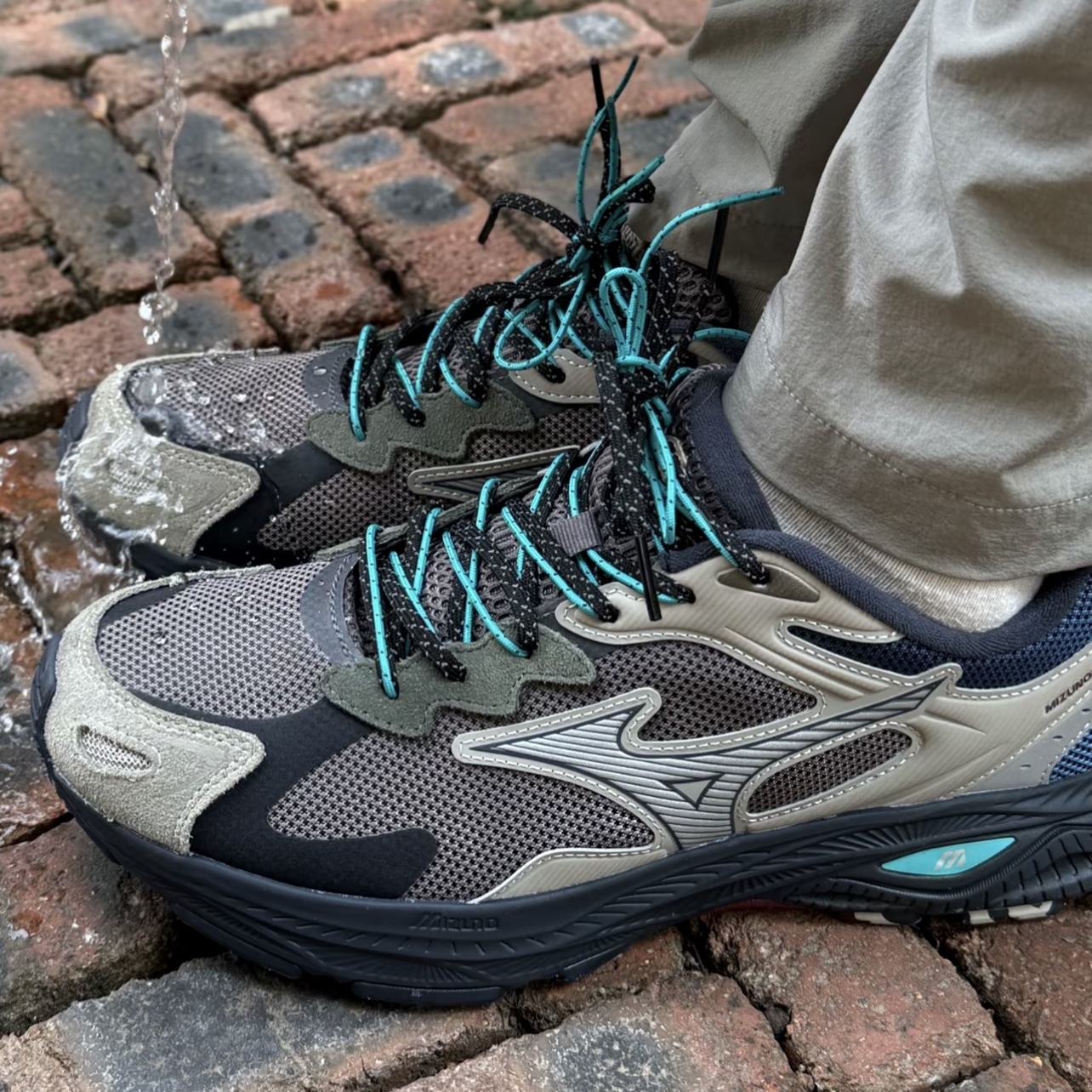 預訂 | Mizuno Racer S 2.0 防潑水 灰藍色