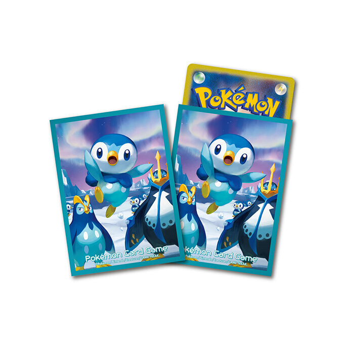 Pokemon Card Game 卡套 波加曼&波皇子&帝皇拿波 ポッチャマ＆ポッタイシ＆エンペルト