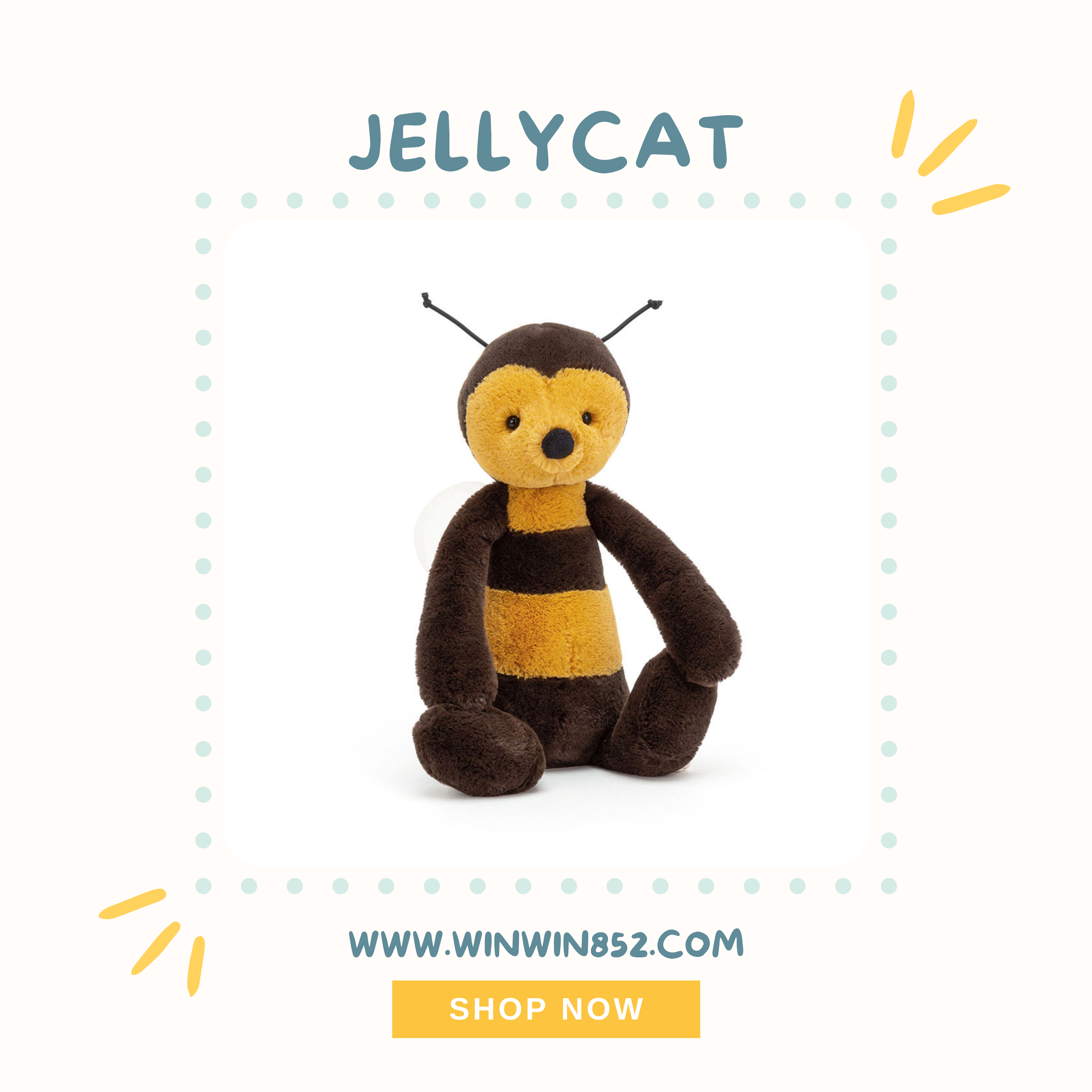Jellycat Bashful Bee