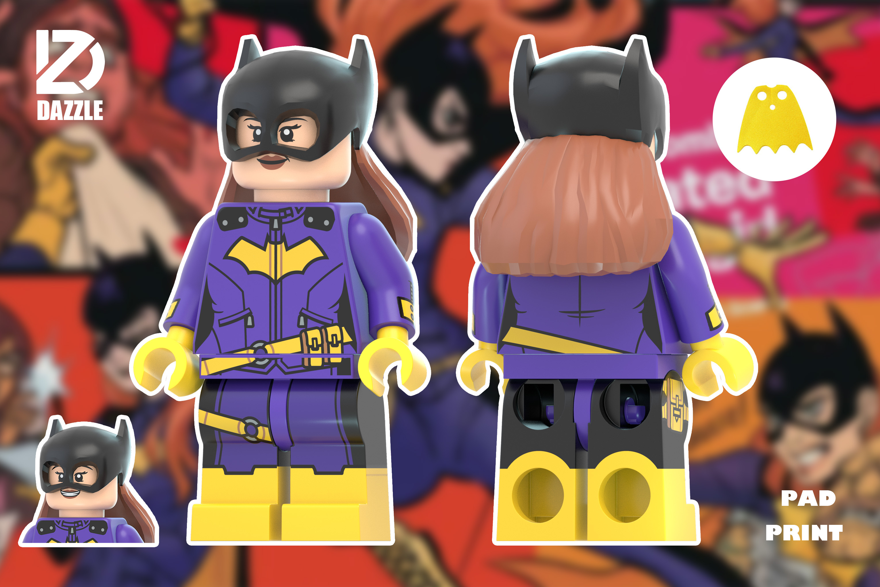 【Dazzle Brick】蝙蝠家族