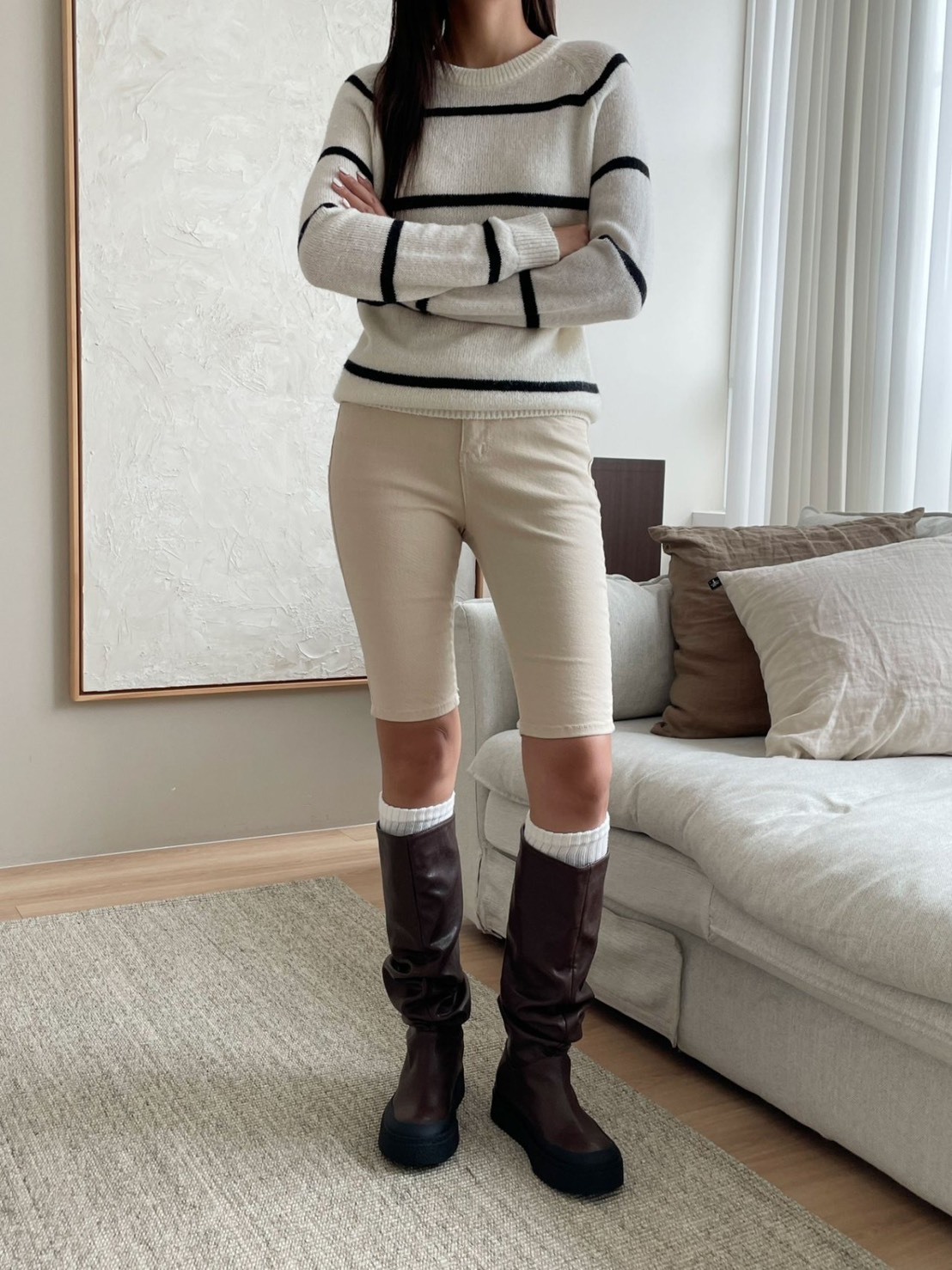 632抓褶長靴