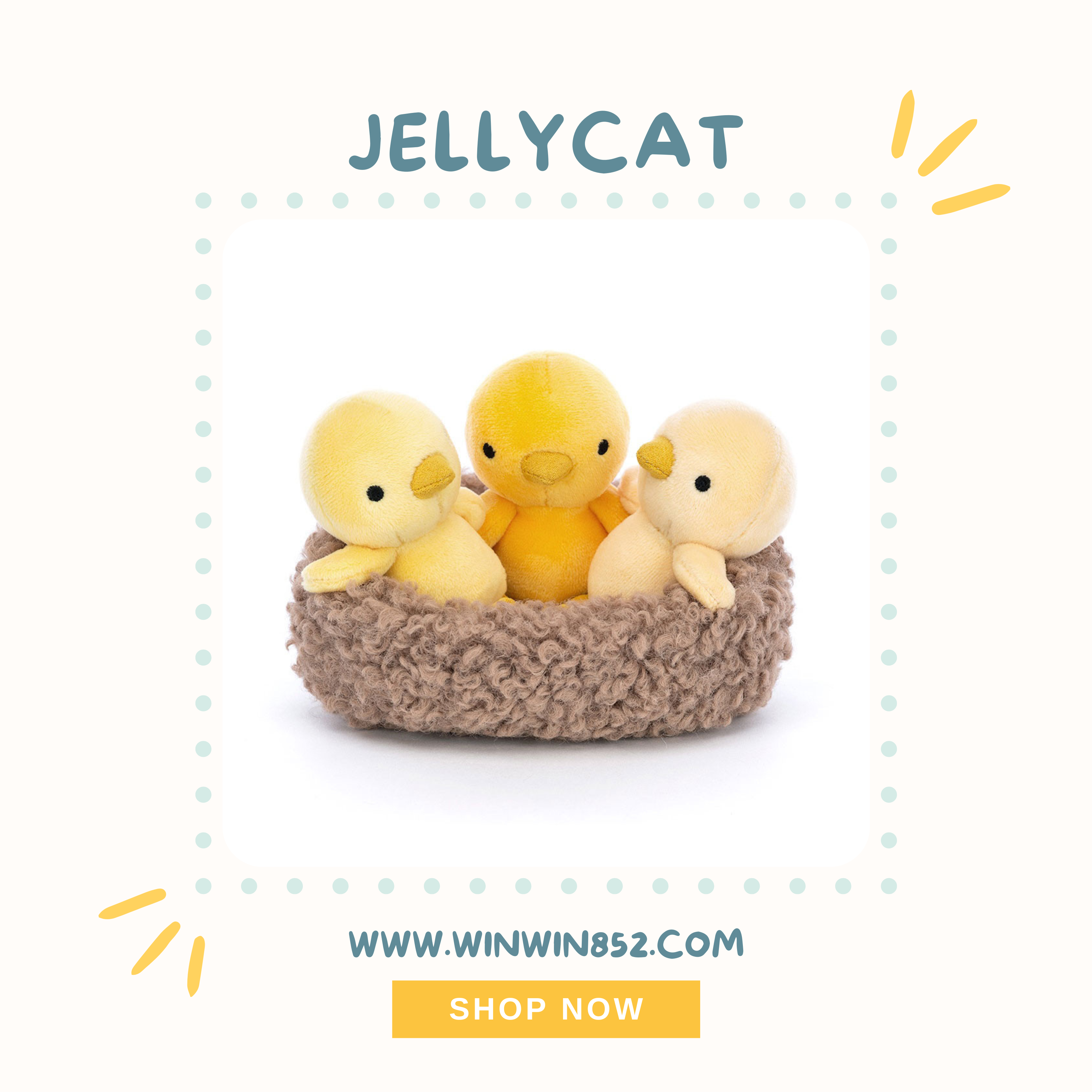 Jellycat Nesting Chickies