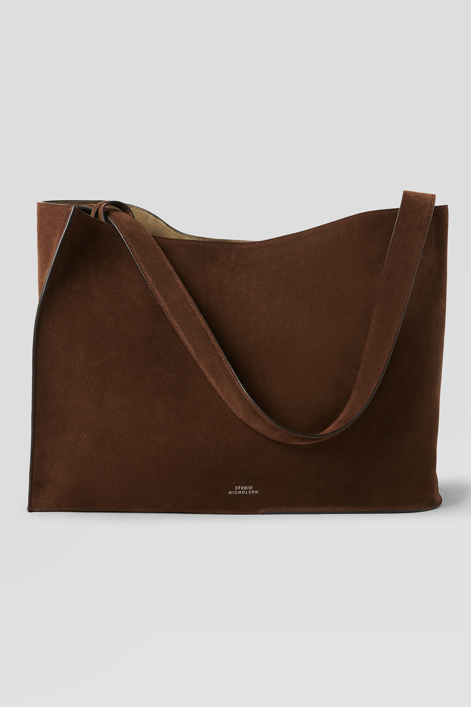 Studio Nicholson｜DOUBLET 麂皮垂墜方形肩背包