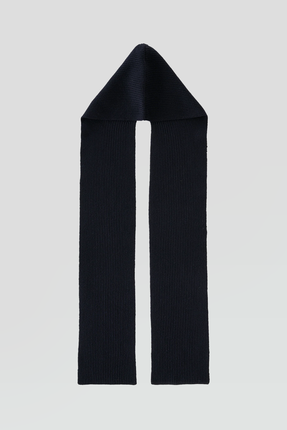 Studio Nicholson｜FIFE 羅紋針織連帽圍巾