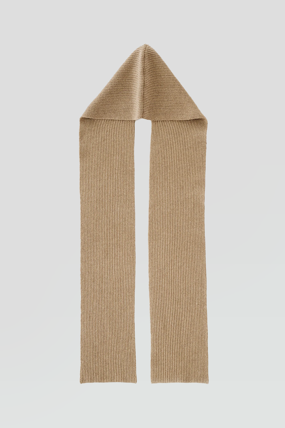 Studio Nicholson｜FIFE 羅紋針織連帽圍巾