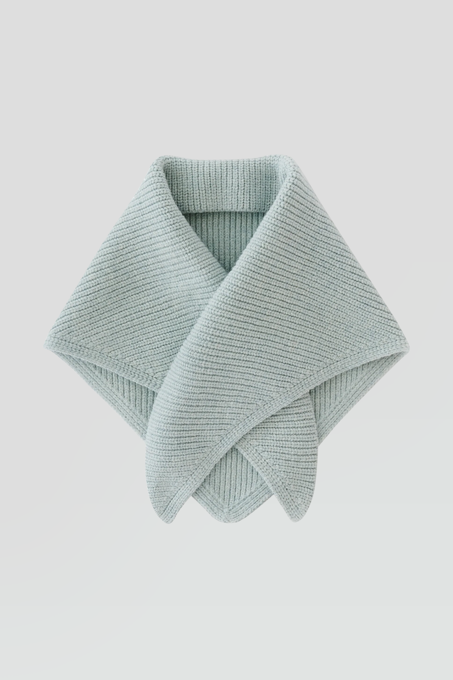 Studio Nicholson｜PYTHAGORAS 羅紋針織三角圍巾
