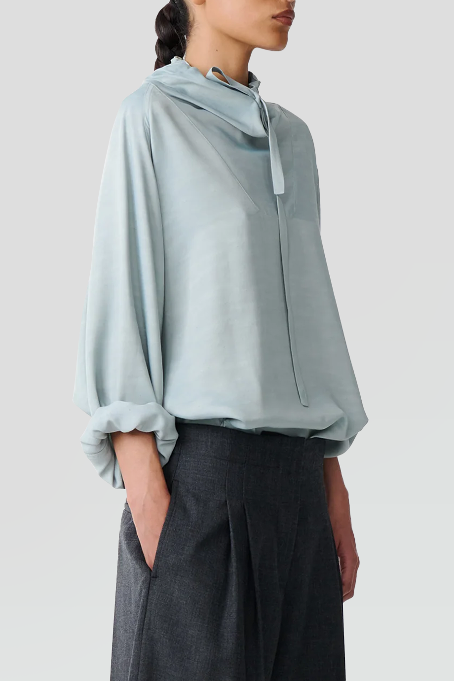 Studio Nicholson｜MIRELLE 抽繩垂墜領口寬鬆上衣