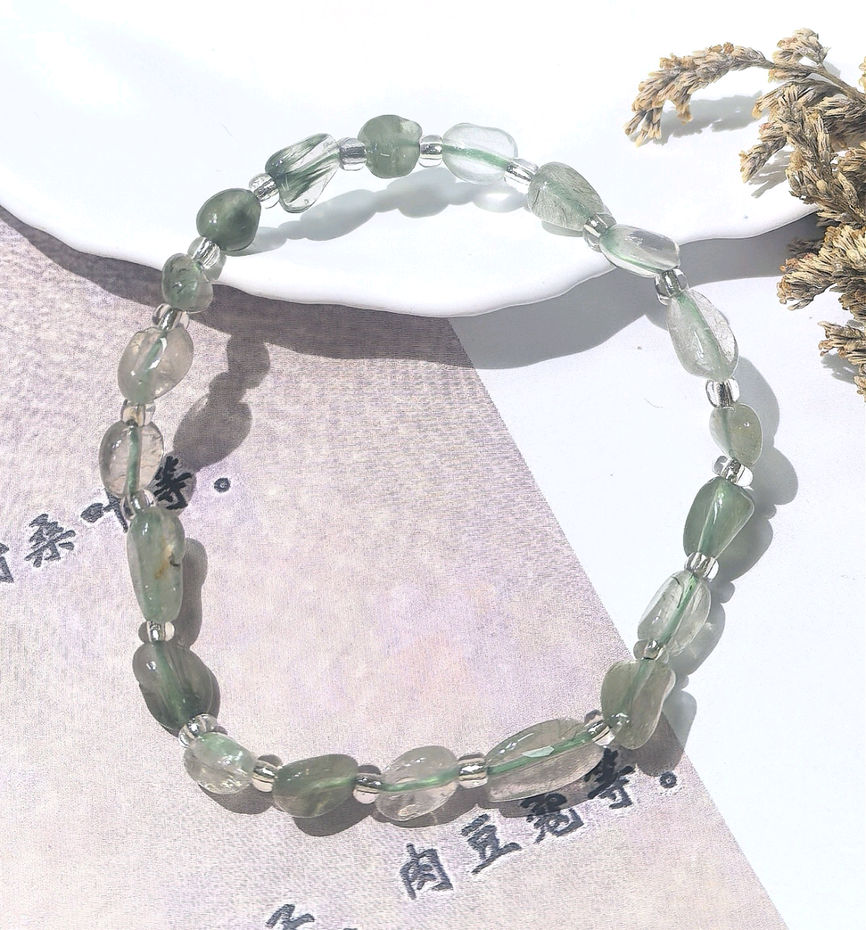 KKYOH240321     绿发随形手链