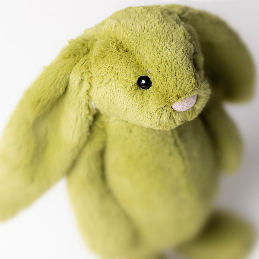 Jellycat Bashful Moss Bunny Medium 31cm