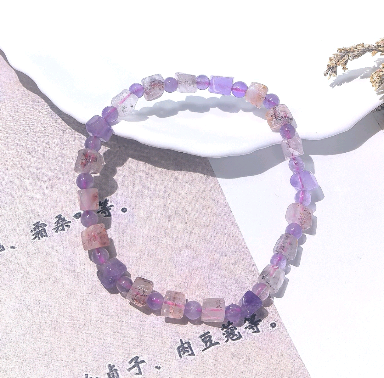 KKYOH240701    超七方粒单圈6mm