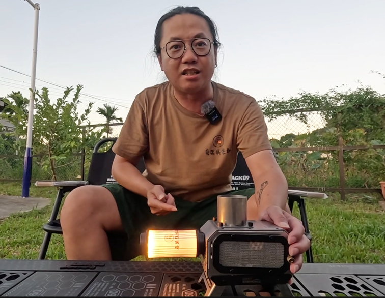 風格小廢物 Springhill春山 迷你焚香爐2.0 迷你桌面觀火/焚火台 透明療癒系+磁吸數字燈(附腳架)