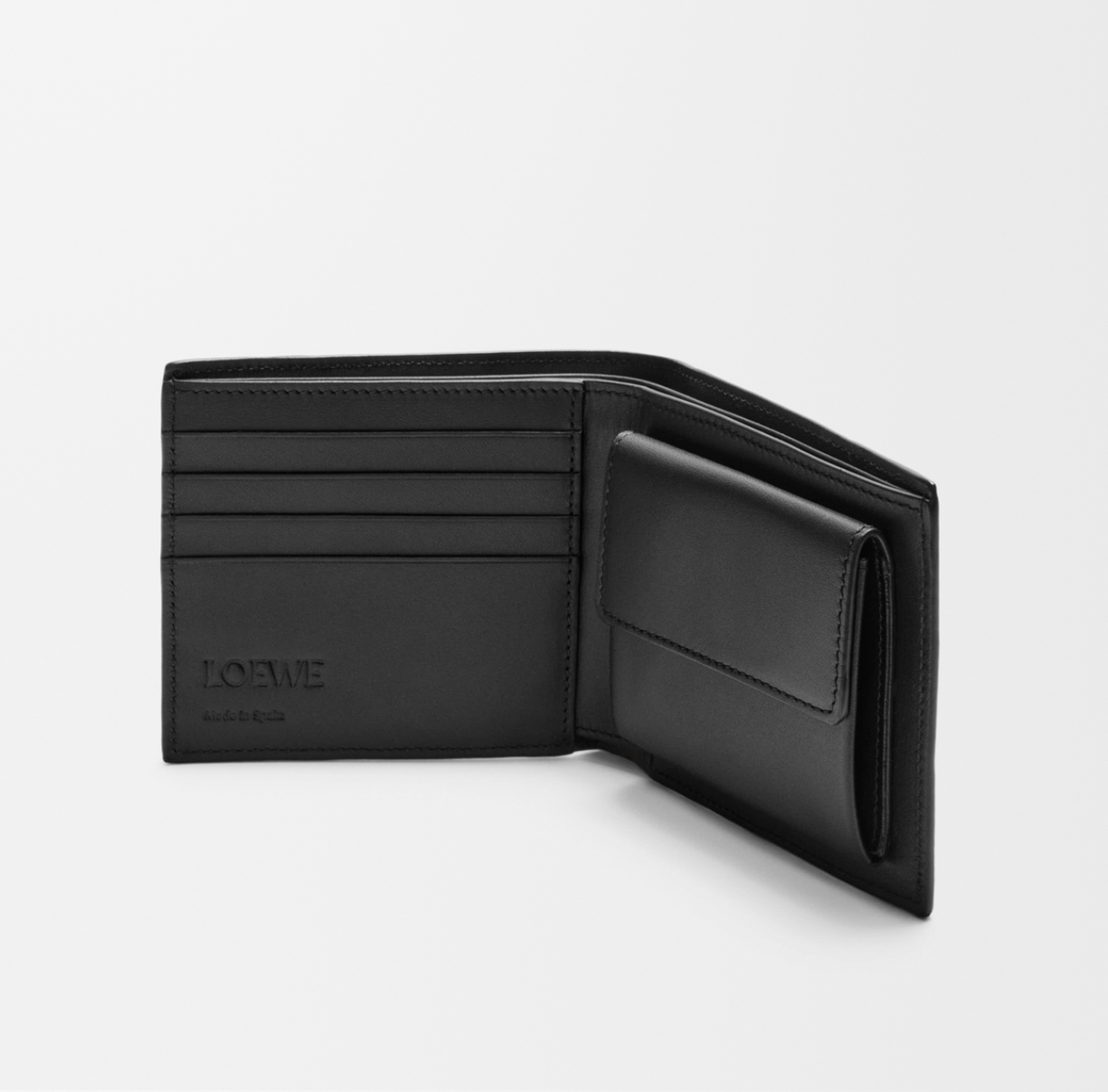 LOEWE Puzzle Bifold Coin Wallet