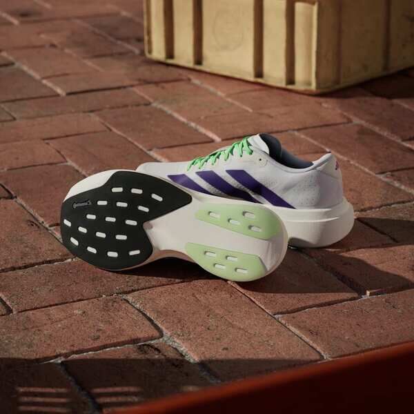 Adidas 愛迪達 Adizero EVO SL W JS4456 女 慢跑鞋 跑鞋 路跑 白 紫