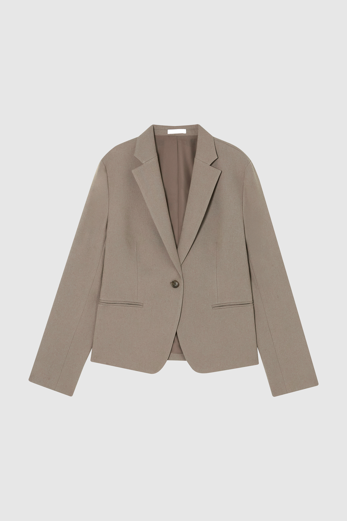 URBAN 輕毛料西裝 女（紅棕）