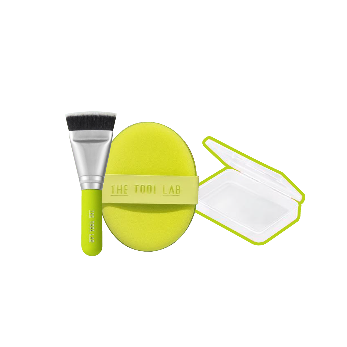 THE TOOL LAB 粉撲刷具組 All Day Aqua Duo
