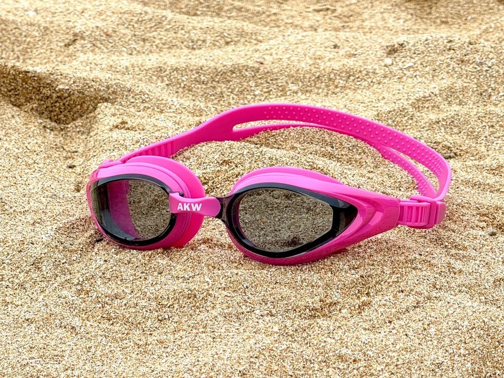 AKIWEI 超強防霧 貓貓泳鏡－繽紛版