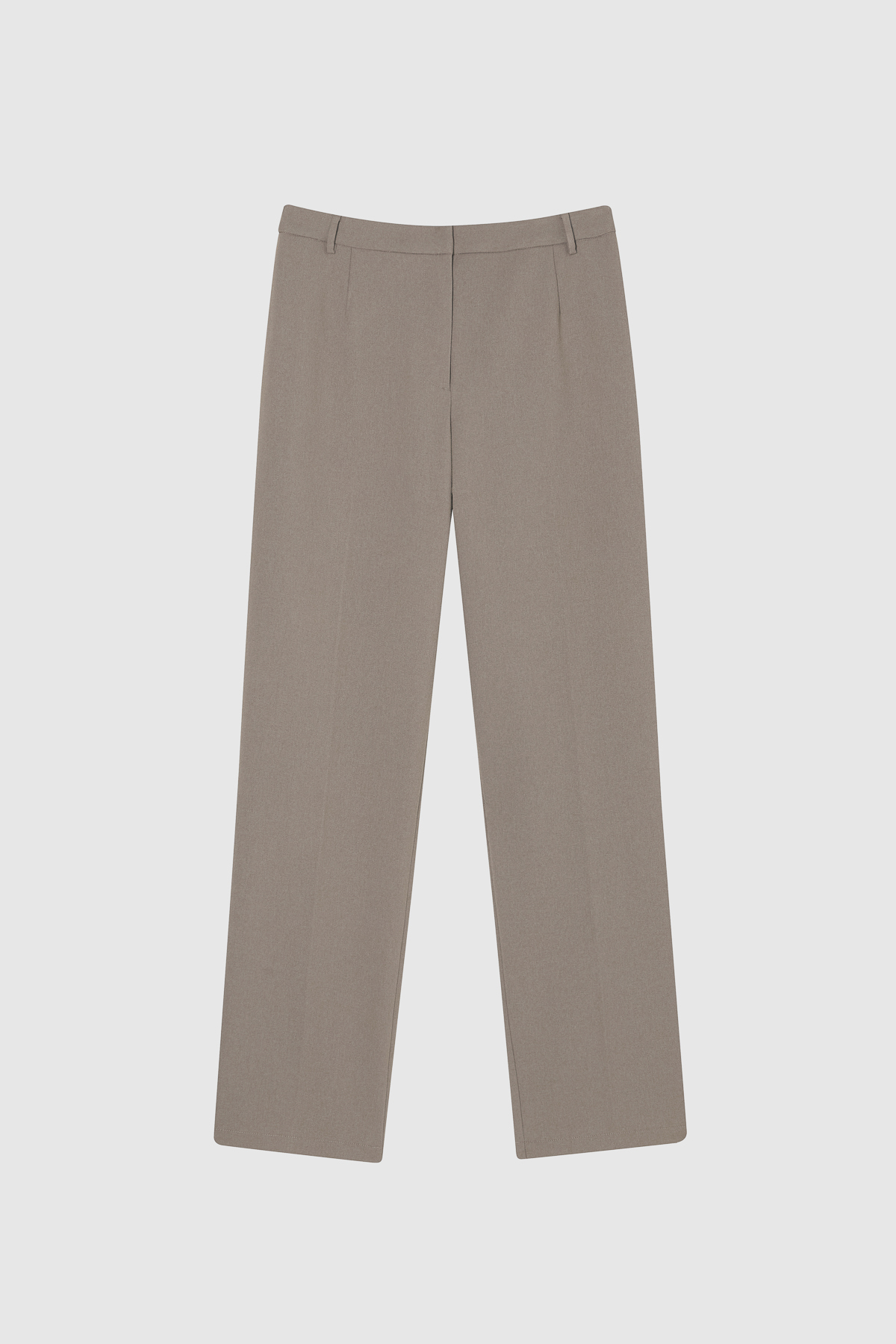 URBAN 輕毛料西裝褲 女（紅棕）