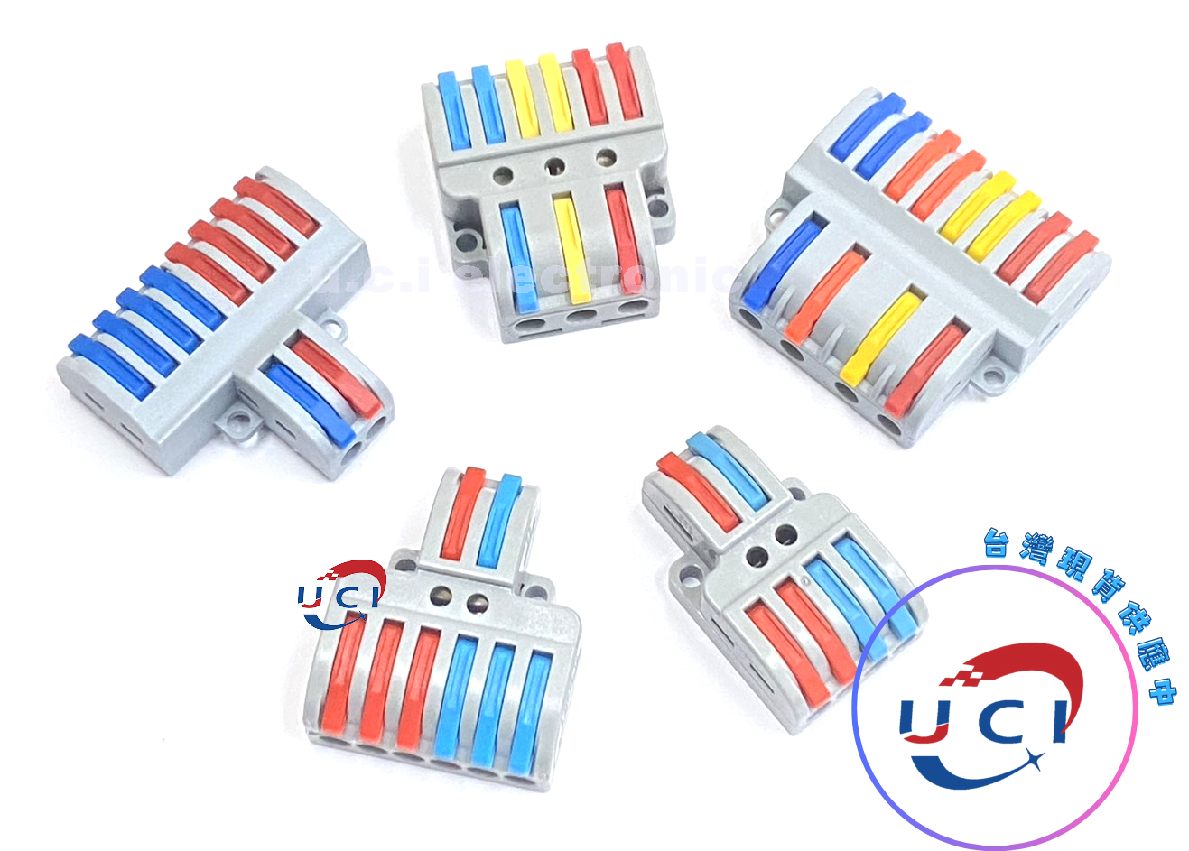 【UCI電子】(X-1) SPL系列 接線端子 快速接線端子 2進4出 3進6出 二進多出 4進8出