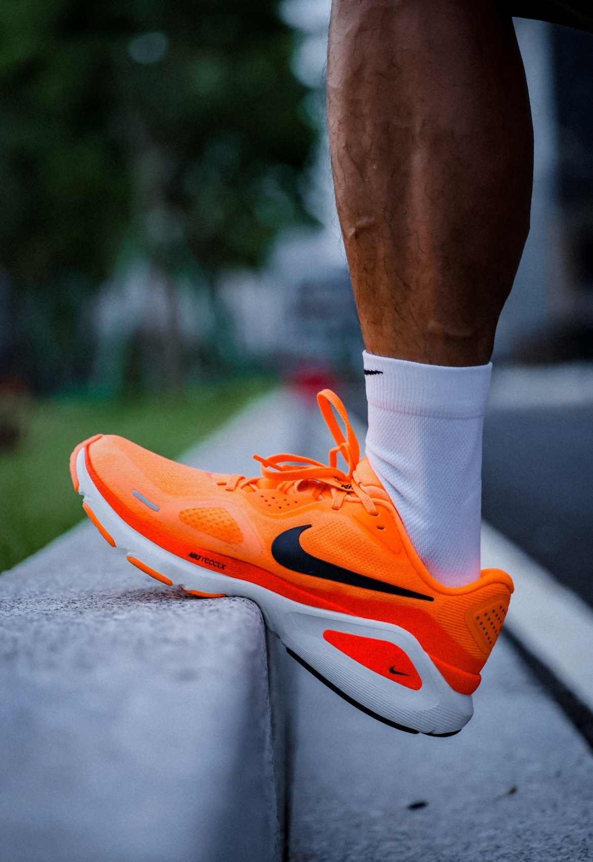 男鞋 NIKE STRUCTURE 26 橘色 緩震 網布 透氣 支撐 慢跑 運動鞋【HJ1102-800】