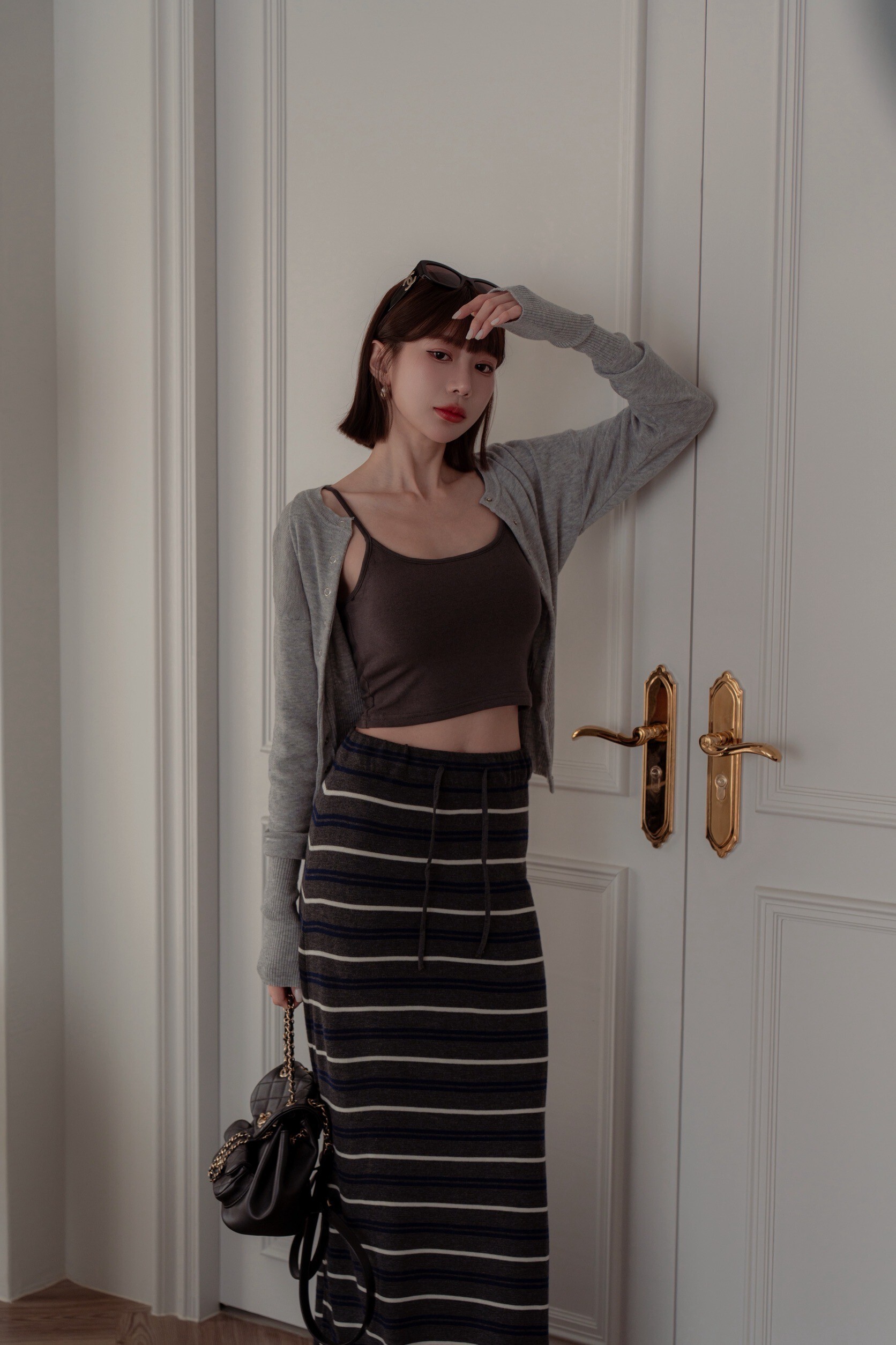 （現貨）#Y95 超親膚彈力Bratop（黑/白/寶藍/深咖/奶奶灰/奶咖/深灰）#貼身衣物不退不換