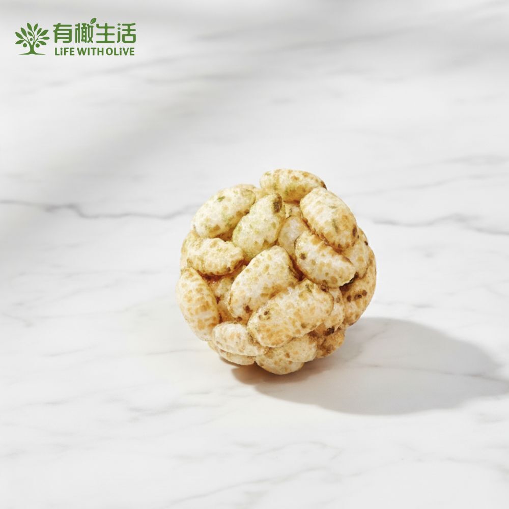 初榨橄欖油鹽香海苔巧仁酥 25g