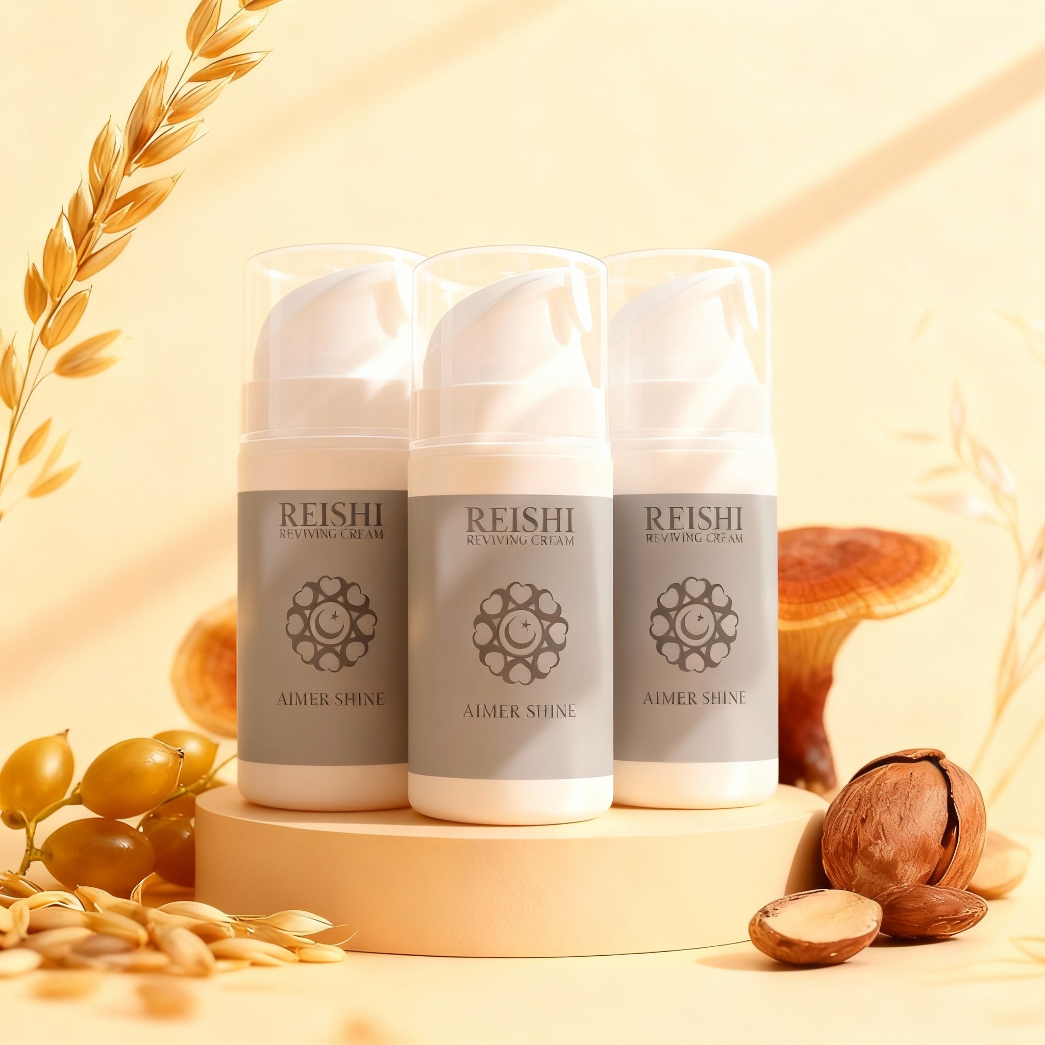 靈芝保濕修護霜|眼唇霜|醫美術後|敏護極致保養|華麗升級10%靈芝極潤