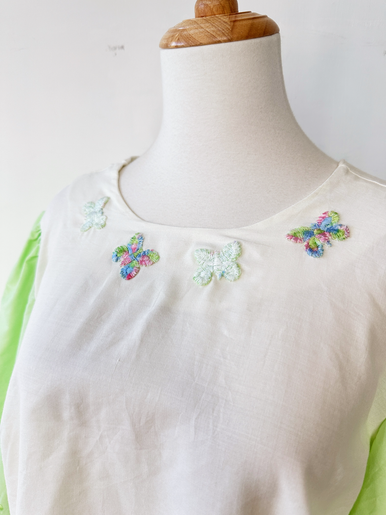 清新田園風墨西哥刺繡上衣