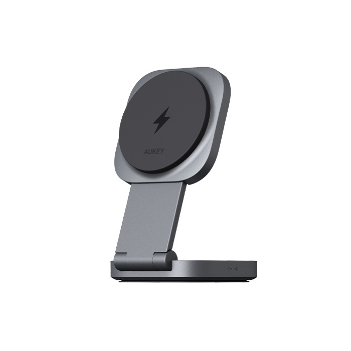 AUKEY MagFusion L 二合一 Qi2磁吸折疊式旅行無線充電器 MC211