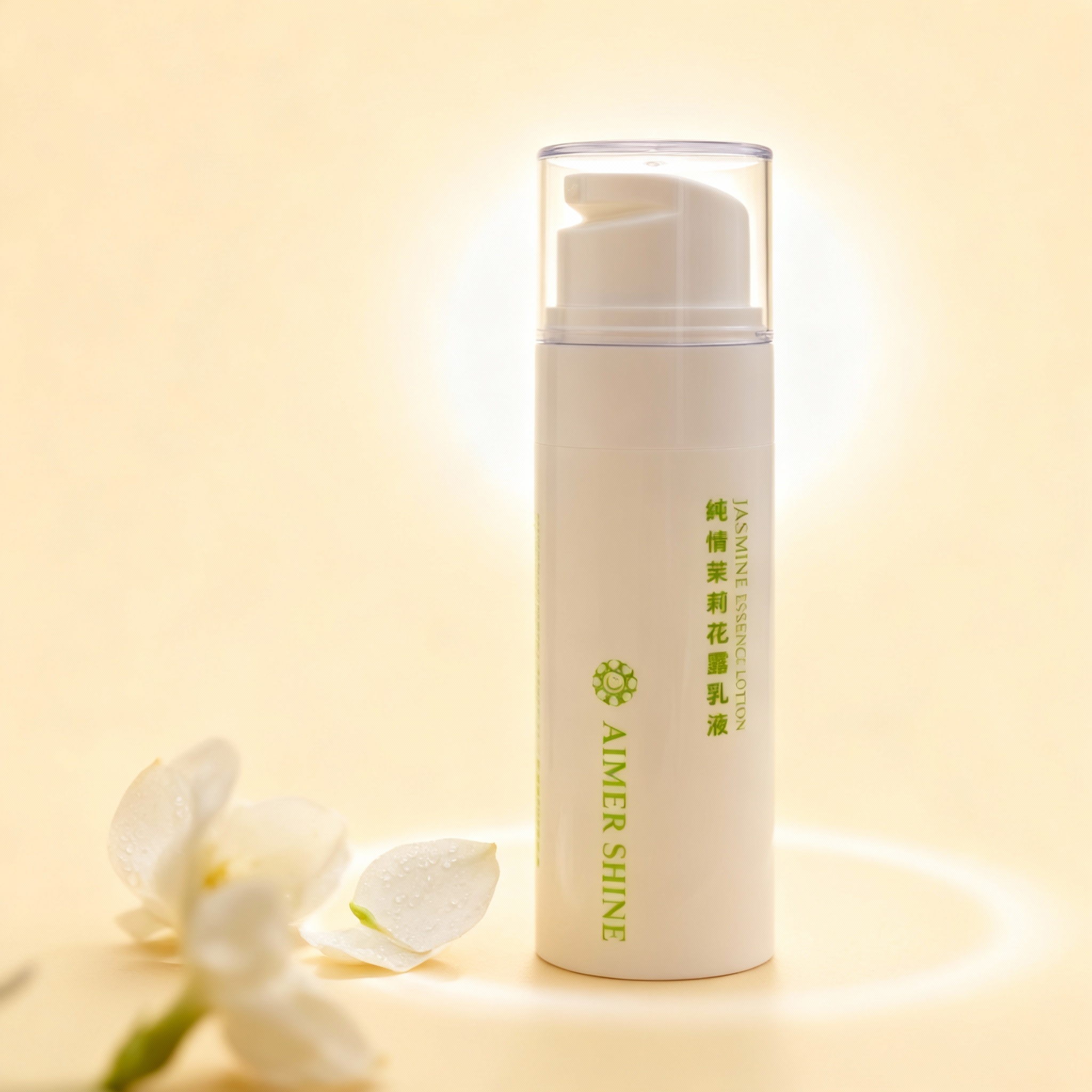 純情茉莉花露乳液100mL【心輪】* 純萃黃金茉莉心輪珍藏乳液（絕版售完為止）