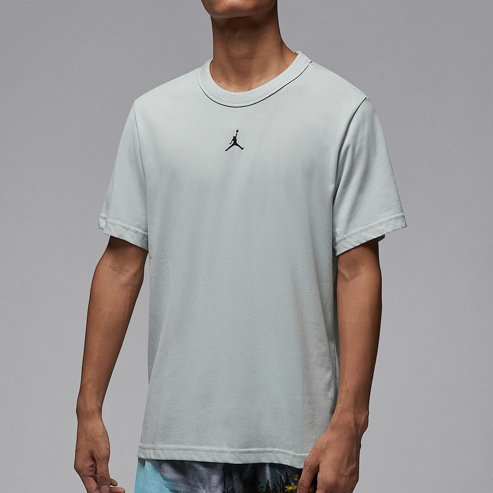 Nike J Df Sprt Ss Top 男款 淺灰色 喬丹 快乾 休閒 運動 短袖 FN5830-034