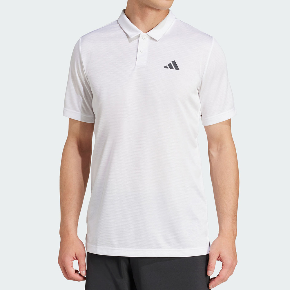 Adidas Clima Polo 男款 白色 亞規 舒爽 網球 Polo衫 休閒 運動 短袖 JD8643