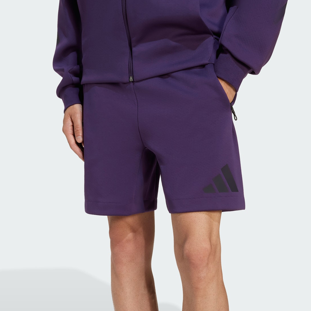 Adidas M Z.N.E. Sho 男款 紫色 抽繩 舒適 口袋 休閒 運動 短褲 JW4747