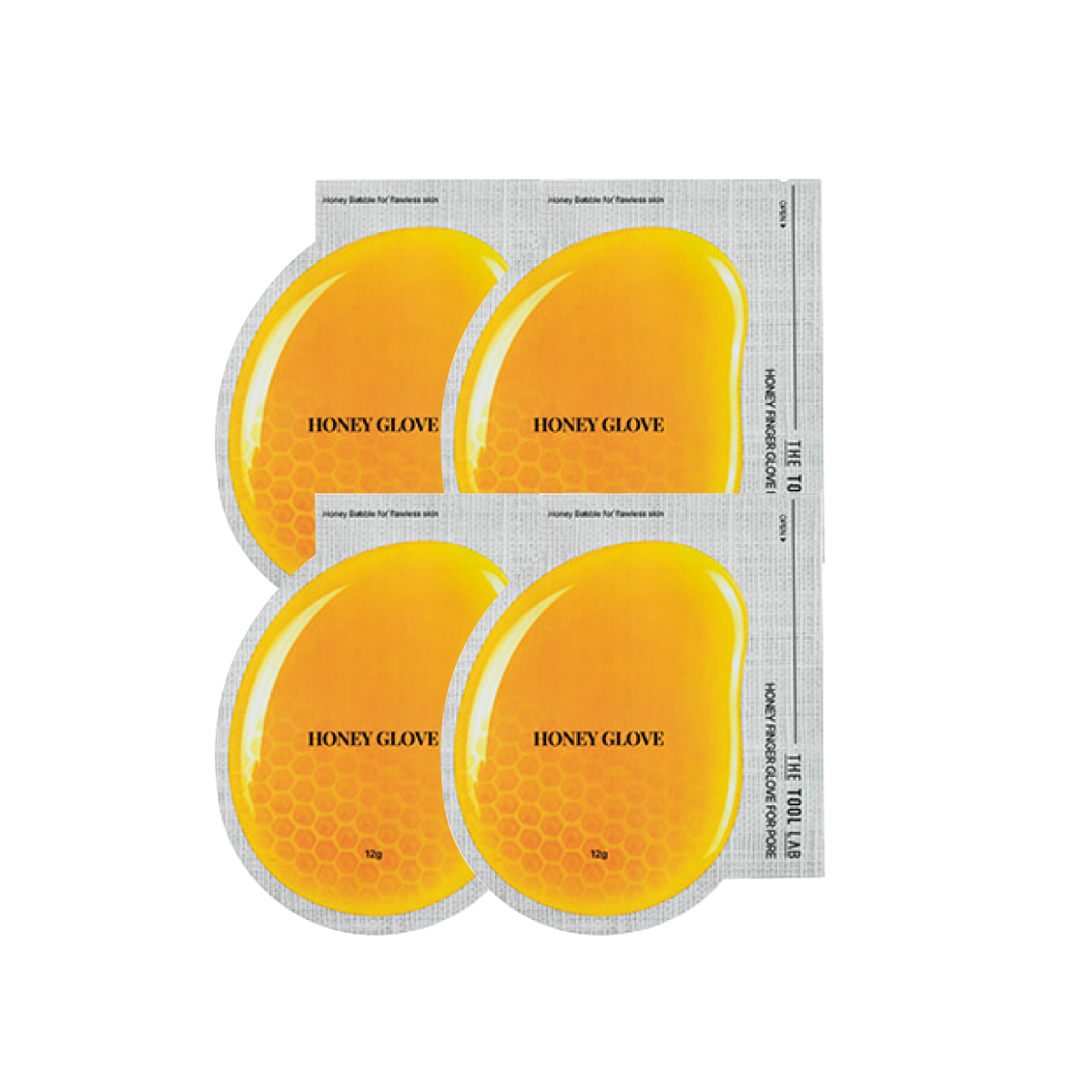 THE TOOL LAB 蜂蜜毛孔深層清潔4片組