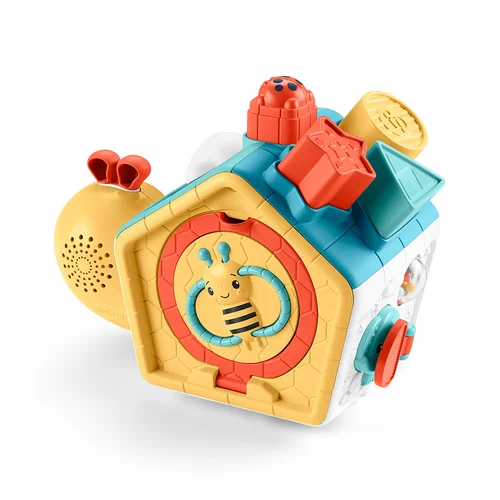 費雪 可愛蝸牛爬行積木盒